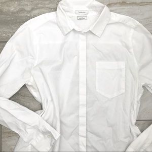 • Van Heusen White Button-Up •